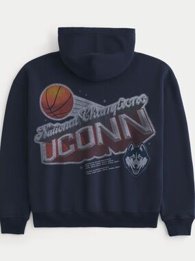 UCONN National Champions Graphic Hoodie From Hollister